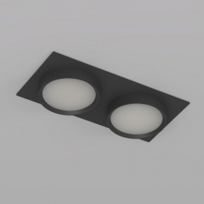 DK2092-BK Встраиваемый светильник FLAT, IP 20, до 15 Вт, GX53, LED, черный, алюминий в Тюмени - tumen.ok-mebel.com | фото 5