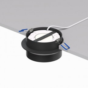 DK2100-BK Встраиваемый светильник NIKO, IP 20, до 15 Вт, GX53, LED, черный, акрил, алюминий в Тюмени - tumen.ok-mebel.com | фото 4