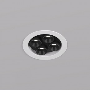 DK2510-WB Встраиваемый светильник SPACE со светодиодом d65 220V 8W 38° 4000К IP20 белый/черный алюминий в Тюмени - tumen.ok-mebel.com | фото
