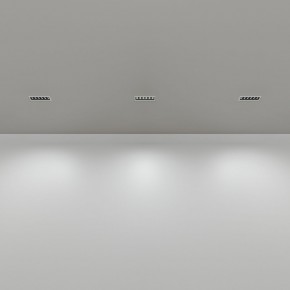 DK2514-WB Встраиваемый светильник SPACE со светодиодом L126mm 220V 10W 38° 4000К IP20 белый/черный алюминий в Тюмени - tumen.ok-mebel.com | фото 4