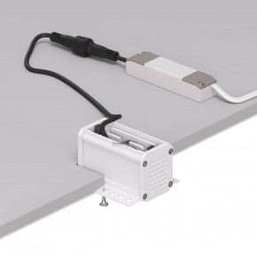 DK2530-WB Встраиваемый светильник SPACE со светодиодом под шпатлевку L69mm 220V 6W 38° 4000К IP20 белый/черный алюминий в Тюмени - tumen.ok-mebel.com | фото 5