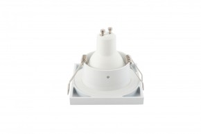 DK3014-WH Встраиваемый светильник влагозащ., IP 44, 50 Вт, GU10, белый, алюминий в Тюмени - tumen.ok-mebel.com | фото 5