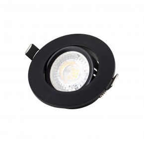 DK3020-BK Встраиваемый светильник, IP 20, 10 Вт, GU5.3, LED, черный, пластик в Тюмени - tumen.ok-mebel.com | фото 2