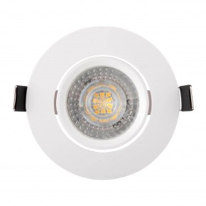 DK3020-WH Встраиваемый светильник, IP 20, 10 Вт, GU5.3, LED, белый, пластик в Тюмени - tumen.ok-mebel.com | фото