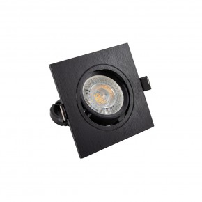 DK3021-BK Встраиваемый светильник, IP 20, 10 Вт, GU5.3, LED, черный, пластик в Тюмени - tumen.ok-mebel.com | фото 2