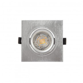 DK3021-CM Встраиваемый светильник, IP 20, 10 Вт, GU5.3, LED, серый, пластик в Тюмени - tumen.ok-mebel.com | фото