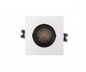 DK3021-WB Встраиваемый светильник, IP 20, 10 Вт, GU5.3, LED, белый/черный, пластик в Тюмени - tumen.ok-mebel.com | фото