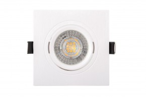 DK3021-WH Встраиваемый светильник, IP 20, 10 Вт, GU5.3, LED, белый, пластик в Тюмени - tumen.ok-mebel.com | фото 2
