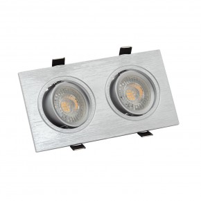 DK3022-CM Встраиваемый светильник, IP 20, 10 Вт, GU5.3, LED, серый, пластик в Тюмени - tumen.ok-mebel.com | фото 2