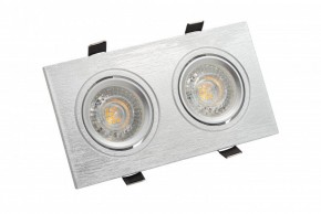 DK3022-CM Встраиваемый светильник, IP 20, 10 Вт, GU5.3, LED, серый, пластик в Тюмени - tumen.ok-mebel.com | фото 3