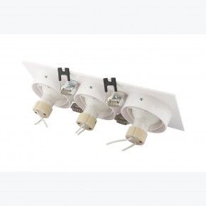 DK3023-WH Встраиваемый светильник, IP 20, 10 Вт, GU5.3, LED, белый, пластик в Тюмени - tumen.ok-mebel.com | фото 4