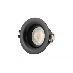 DK3024-BK Встраиваемый светильник, IP 20, 10 Вт, GU5.3, LED, черный, пластик в Тюмени - tumen.ok-mebel.com | фото