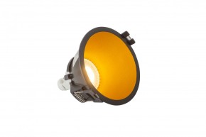 DK3026-BG Встраиваемый светильник, IP 20, 10 Вт, GU5.3, LED, черный/золотой, пластик в Тюмени - tumen.ok-mebel.com | фото 3