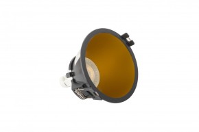 DK3026-BG Встраиваемый светильник, IP 20, 10 Вт, GU5.3, LED, черный/золотой, пластик в Тюмени - tumen.ok-mebel.com | фото 4