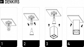 DK3030-WH Светильник накладной IP 20, 10 Вт, GU5.3, LED, белый, пластик в Тюмени - tumen.ok-mebel.com | фото 8