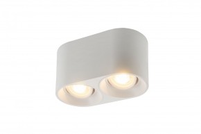 DK3036-WH Светильник накладной IP 20, 10 Вт, GU5.3, LED, белый, пластик в Тюмени - tumen.ok-mebel.com | фото