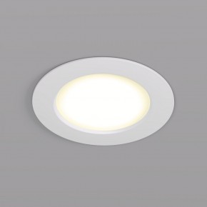 DK3046-WH Встраиваемый светильник, IP 20, 5Вт, LED, белый, пластик в Тюмени - tumen.ok-mebel.com | фото