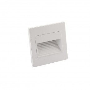 DK3050-WH Светильник встраиваемый в стену, IP 20, LED 3000, 1 Вт, белый, пластик в Тюмени - tumen.ok-mebel.com | фото 2