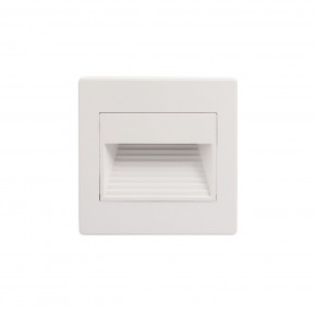 DK3050-WH Светильник встраиваемый в стену, IP 20, LED 3000, 1 Вт, белый, пластик в Тюмени - tumen.ok-mebel.com | фото 3