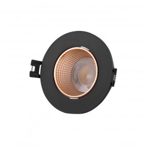 DK3061-BBR Встраиваемый светильник, IP 20, 10 Вт, GU5.3, LED, черный/бронзовый, пластик в Тюмени - tumen.ok-mebel.com | фото