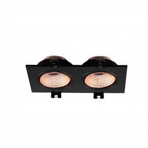 DK3072-BBR Встраиваемый светильник, IP 20, 10 Вт, GU5.3, LED, черный/бронзовый, пластик в Тюмени - tumen.ok-mebel.com | фото 2