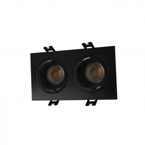 DK3072-BK Встраиваемый светильник, IP 20, 10 Вт, GU5.3, LED, черный/черный, пластик в Тюмени - tumen.ok-mebel.com | фото