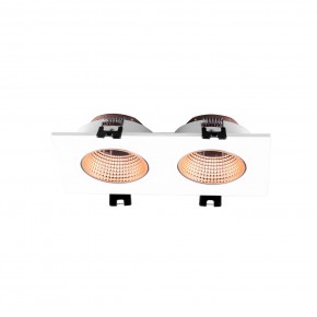 DK3072-WBR Встраиваемый светильник, IP 20, 10 Вт, GU5.3, LED, белый/бронзовый, пластик в Тюмени - tumen.ok-mebel.com | фото 2
