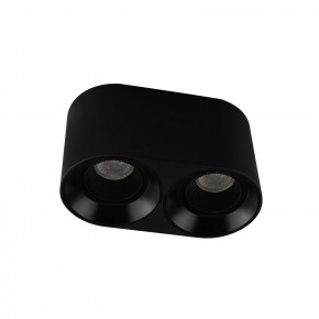 DK3096-BK Светильник накладной IP 20, 10 Вт, GU5.3, LED, черный/черный, пластик в Тюмени - tumen.ok-mebel.com | фото