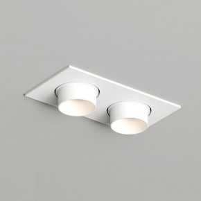 DK3122-WH Встраиваемый светильник, IP20, до 15 Вт, LED, GU5,3, белый, пластик в Тюмени - tumen.ok-mebel.com | фото