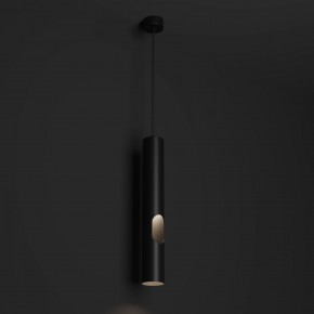 DK4045-BK Подвесной светильник, с декоративным вырезом, IP 20, до 15 Вт, LED, GU10, черный, алюминий в Тюмени - tumen.ok-mebel.com | фото 2