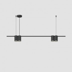 DK4061-BK Подвесной светильник ORBIT, IP20, 4xGU10 LED до 15 Вт, черный матовый, алюминий в Тюмени - tumen.ok-mebel.com | фото