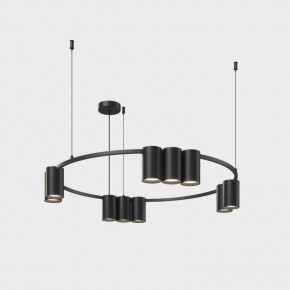 DK4065-BK Подвесной светильник ORBIT, IP20, 10xGU10 LED до 15 Вт, черный матовый, алюминий в Тюмени - tumen.ok-mebel.com | фото