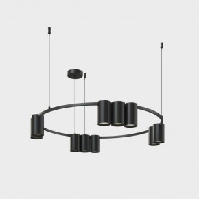 DK4065-BK Подвесной светильник ORBIT, IP20, 10xGU10 LED до 15 Вт, черный матовый, алюминий в Тюмени - tumen.ok-mebel.com | фото 2