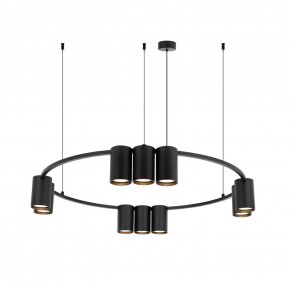 DK4065-BK Подвесной светильник ORBIT, IP20, 10xGU10 LED до 15 Вт, черный матовый, алюминий в Тюмени - tumen.ok-mebel.com | фото 3