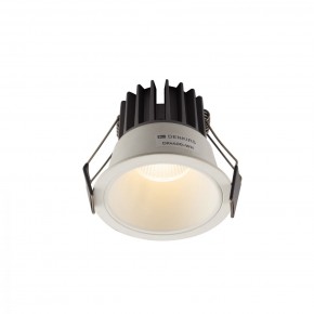 DK4400-WH Встраиваемый светильник, IP 20, 7 Вт, LED 3000, белый, алюминий в Тюмени - tumen.ok-mebel.com | фото