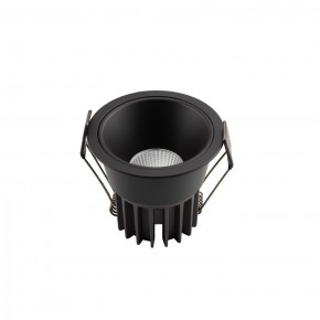DK4500-BK Встраиваемый светильник, IP 20, 12 Вт, LED 3000, черный, алюминий в Тюмени - tumen.ok-mebel.com | фото