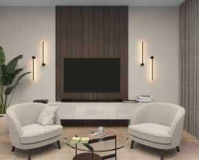 DK5010-BK Бра 600 мм, 3000К, IP20, 5 Вт, черный, алюминий в Тюмени - tumen.ok-mebel.com | фото 5