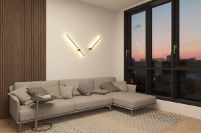 DK5012-SG Бра 800 мм, 3000К, IP20,7 Вт, матовое золото в Тюмени - tumen.ok-mebel.com | фото 7
