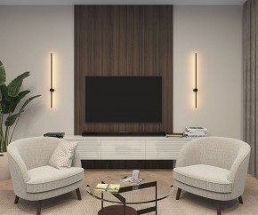 DK5014-BK Бра 1000 мм, 3000К, IP20, 12 Вт, черный, алюминий в Тюмени - tumen.ok-mebel.com | фото 5