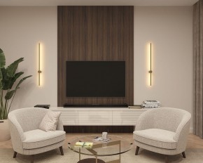 DK5014-SG Бра 1000 мм, 3000К, IP20, 12 Вт, матовое золото в Тюмени - tumen.ok-mebel.com | фото 5