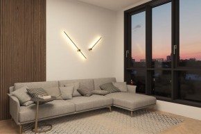 DK5014-SG Бра 1000 мм, 3000К, IP20, 12 Вт, матовое золото в Тюмени - tumen.ok-mebel.com | фото 7