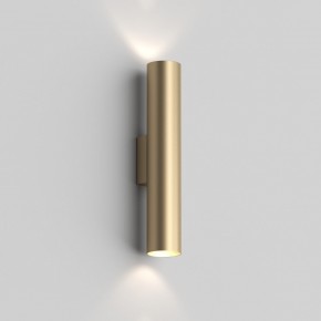 DK5022-SG Настенный светильник, IP20, до 15 Вт, LED, 2xGU10, матовое золото, алюминий в Тюмени - tumen.ok-mebel.com | фото