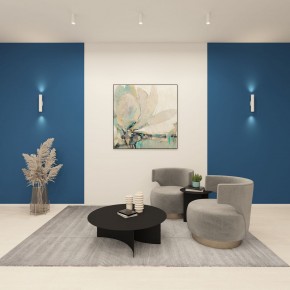 DK5022-WH Настенный светильник, IP20, до 15 Вт, LED, 2xGU10, белый, алюминий в Тюмени - tumen.ok-mebel.com | фото 4