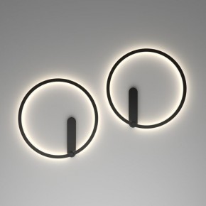 DK5035-BK Бра ROUND со светодиодом, IP20, 24W, 3000/4000/6500K, черный, алюминий в Тюмени - tumen.ok-mebel.com | фото 6