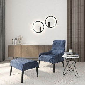 DK5035-BK Бра ROUND со светодиодом, IP20, 24W, 3000/4000/6500K, черный, алюминий в Тюмени - tumen.ok-mebel.com | фото 8