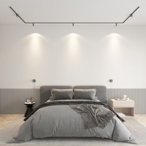 DK5072-DN Бра SHINE WALL со светодиодом, D104*H68, IP20, 3000К, 3W, RA?90, темный никель, алюминий в Тюмени - tumen.ok-mebel.com | фото 4