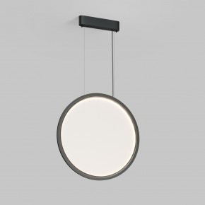 DK6606-BK Подвесной вертикальный светильник Veil со светодиодом H1700 d600 220V 48W 3000-6000K IP20 черный алюминий в Тюмени - tumen.ok-mebel.com | фото 3