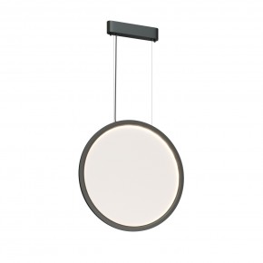DK6606-BK Подвесной вертикальный светильник Veil со светодиодом H1700 d600 220V 48W 3000-6000K IP20 черный алюминий в Тюмени - tumen.ok-mebel.com | фото 5