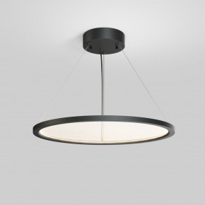 DK6616-BK Подвесной горизонтальный светильник Veil со светодиодом H900 d600 220V 48W 3000-6000K IP20 черный алюминий в Тюмени - tumen.ok-mebel.com | фото