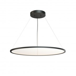 DK6620-BK Подвесной горизонтальный светильник Veil со светодиодом H900 d1000 220V 82W 3000-6000K IP20 черный алюминий в Тюмени - tumen.ok-mebel.com | фото 4